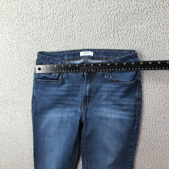 KENSIE Womens Size 4/27 Mid Rise Medium Wash Stretch Denim Skinny Ankle Jeans - Picture 9 of 15